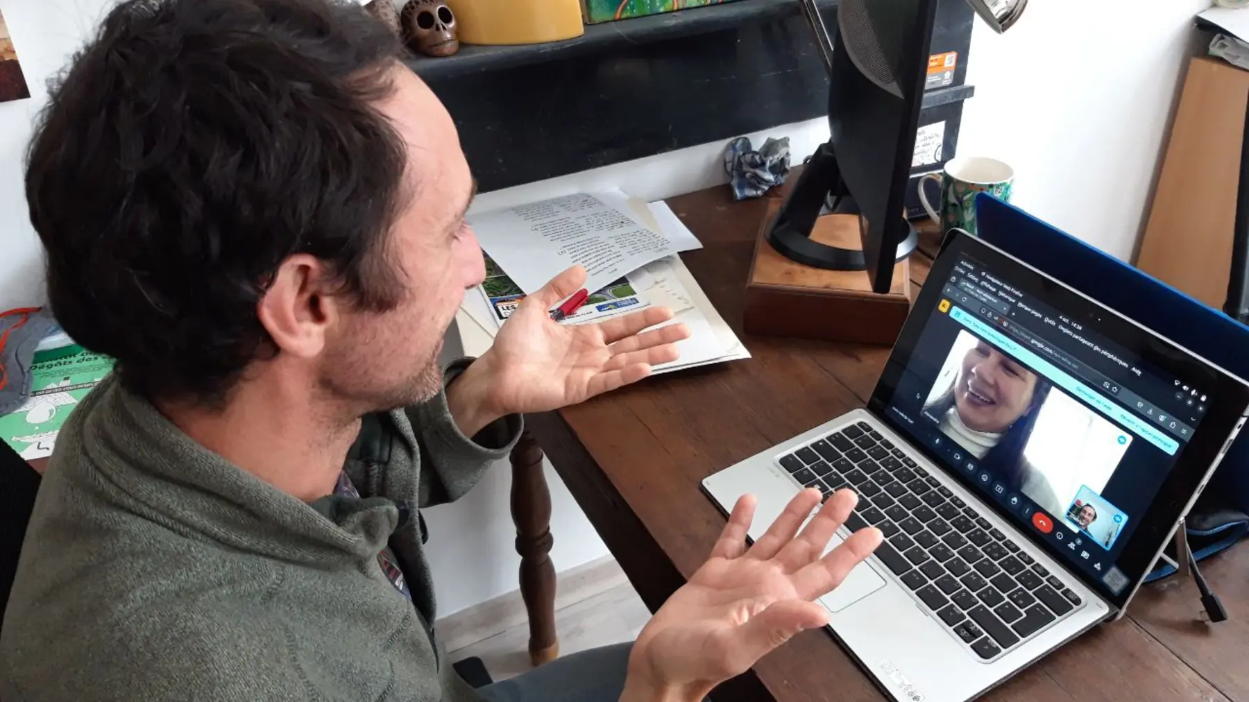 Un accompagnement en visioconférence