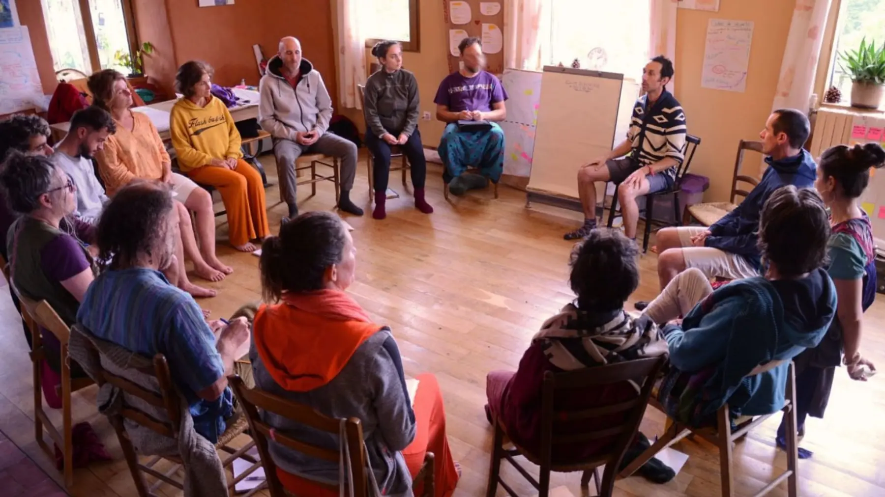 Un accompagnement de groupe en cercle